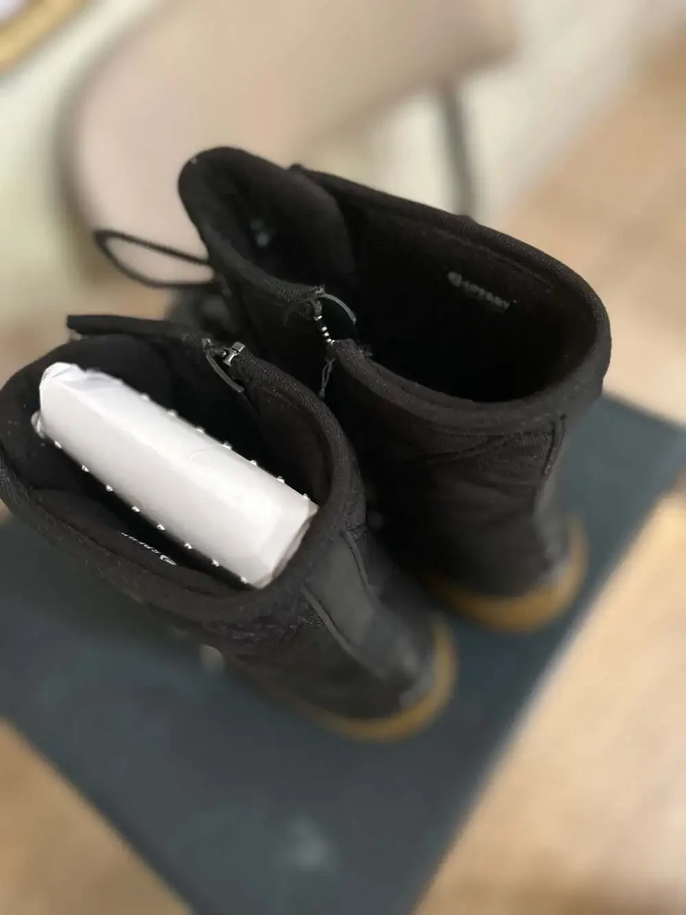 Sperry Saltwater 2.0 Textile Duck Boot Black/Noir Size 11